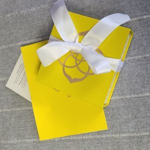 Empty Kendra Scott Gift Box and Gift Tag